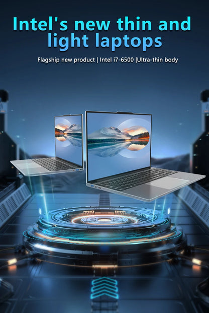 15.6 Inch Business Laptop Notebook PC CPU Intel i7  16GB RAM 2TB SSD Storage Windows 11 Fingerprint Recognition Backlit Keyboard