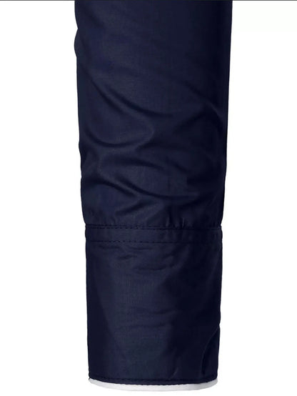 Fashion Embroidered Shirt American Western Style Shirt Western Denim Embroidered Solid color Embroidered Long-sleeved Shirt