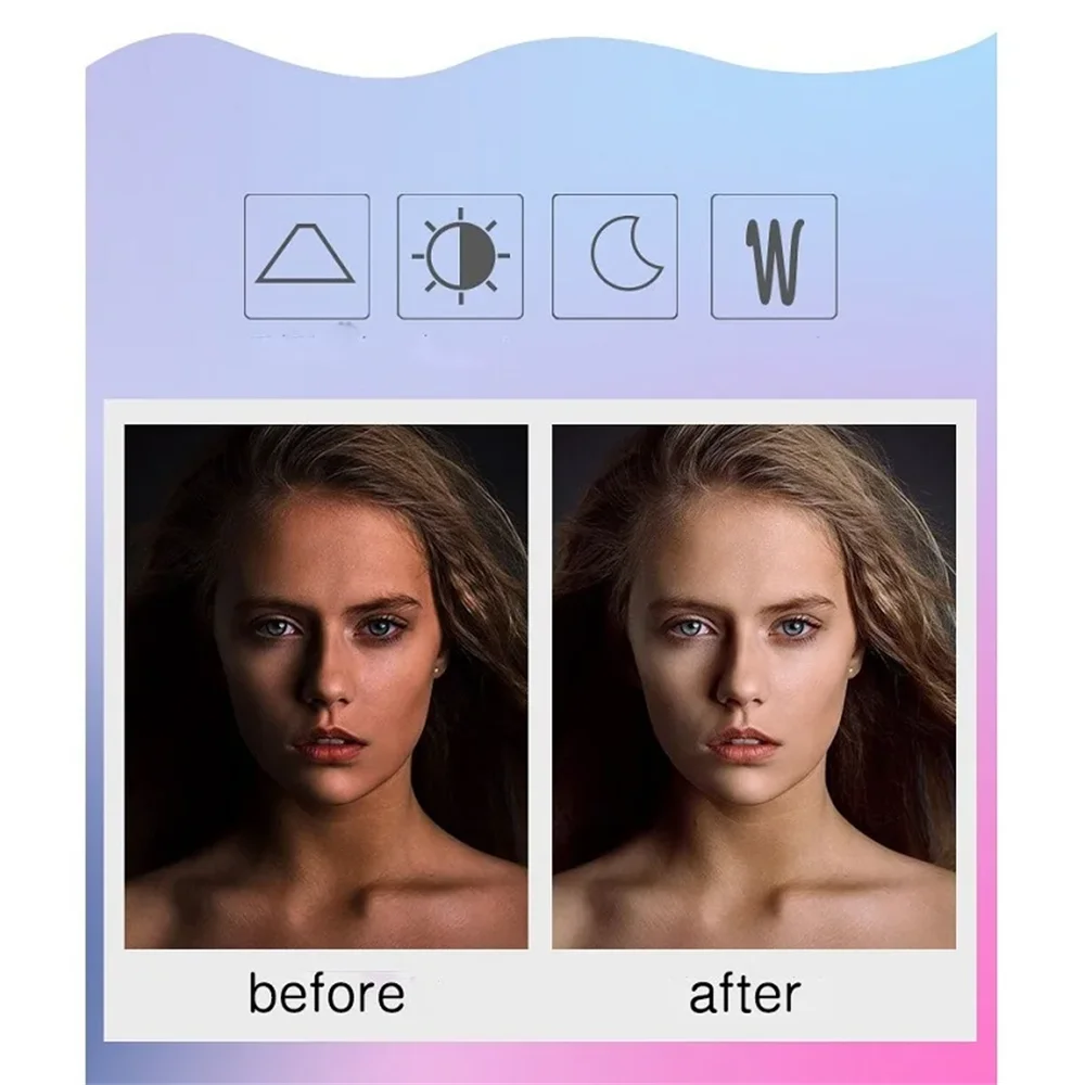 Mini Selfie anneau lumineux Portable lampe à LED USB charge photographie pince anneau lumineux universel téléphone Portable vidéo en direct lampe de beauté