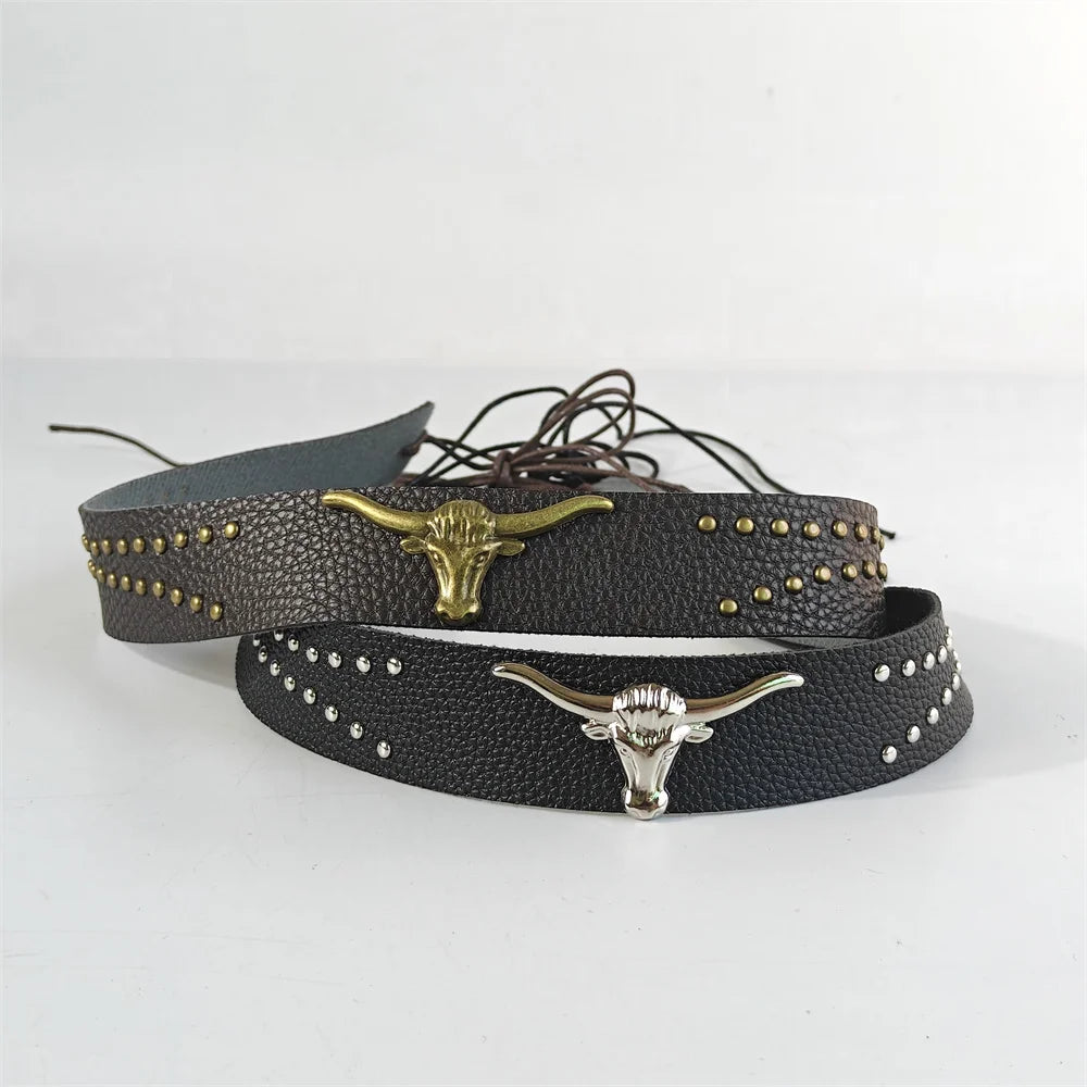 Bandes de chapeau de cowboy tressées pour hommes et femmes, ceintures de chapeau occidental/Fedora/Panama, bandeaux de cowboy, fourniture de remplacement faite à la main