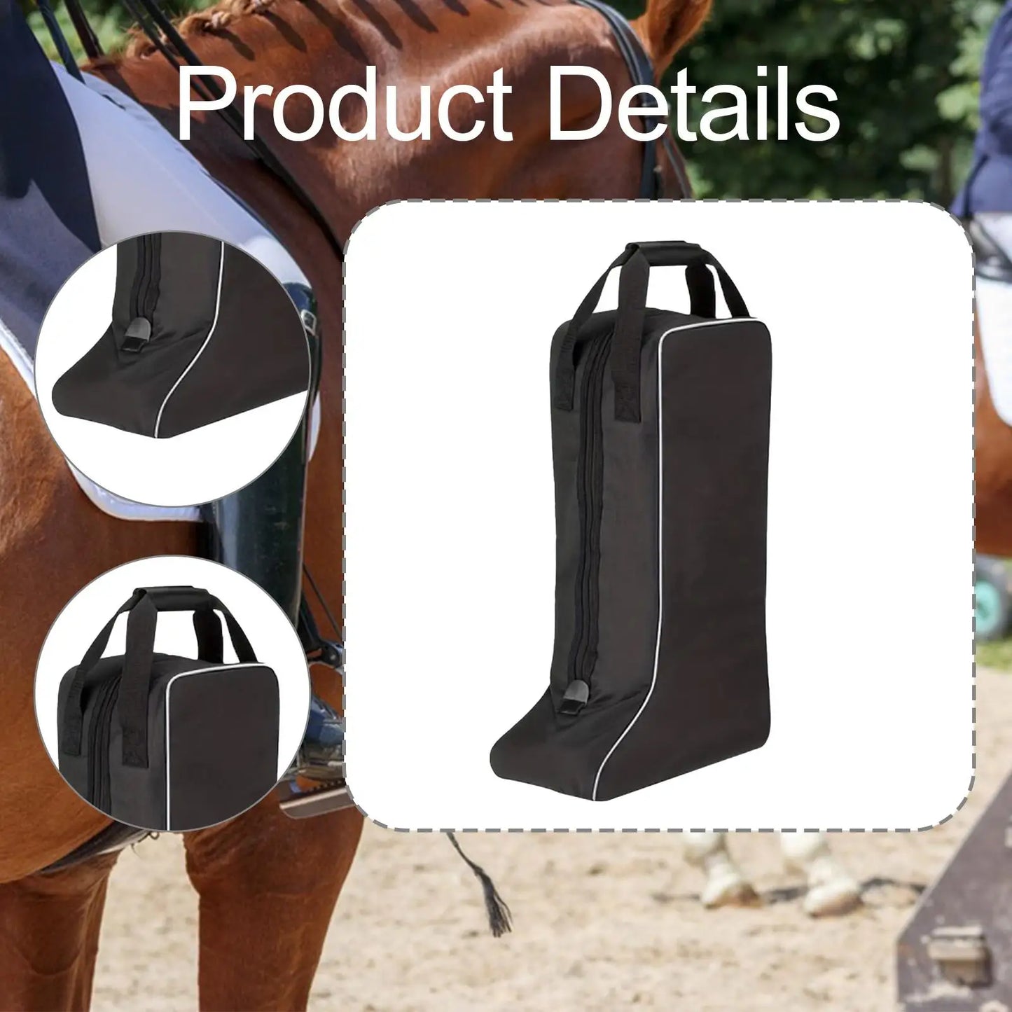 Horse Riding Tall Boot Bag Carry Pouch Competition Equestrian Pack Equipment,Equestrian Pack Equipment Professional Protection