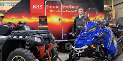 BRS9B-BS 30 Day Warranty Battery & Smart Charger / Maintainer Combo Bundle Kit