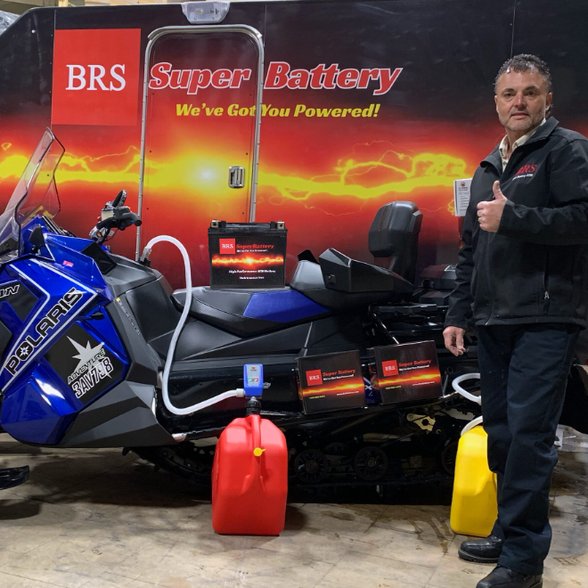 High Performance BRS30L-BS 2 Year Warranty & Smart Charger / Maintainer Combo Bundle Kit  12v Sealed AGM PowerSports Battery