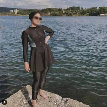 Arab  Swimsuit Women's Three-piece Conservative