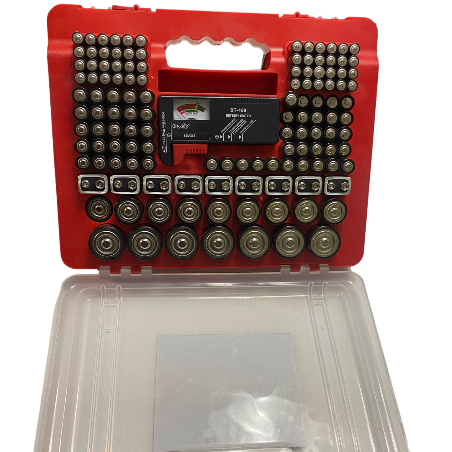 BRS Emergency Battery Kit: 203 Alkaline Batteries + Tester