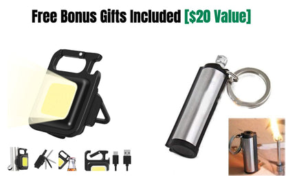 PUMPMATIC 12 FT HOSE + 5 Gallon Gas Can Combo Kit - 3.8 GPM - GAS, DIESEL, KEROSENE