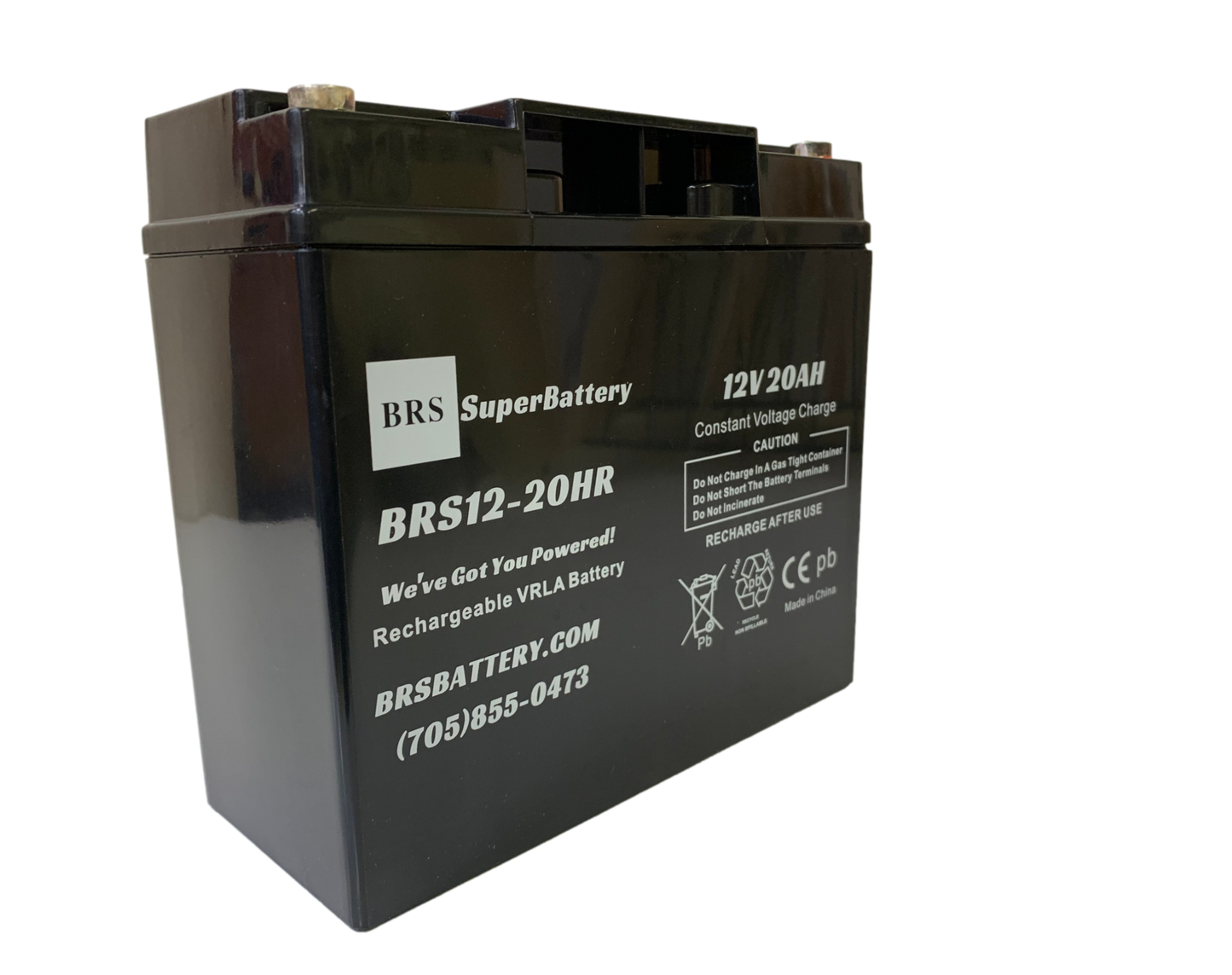 BRS12-20HR – 12V 20Ah Battery