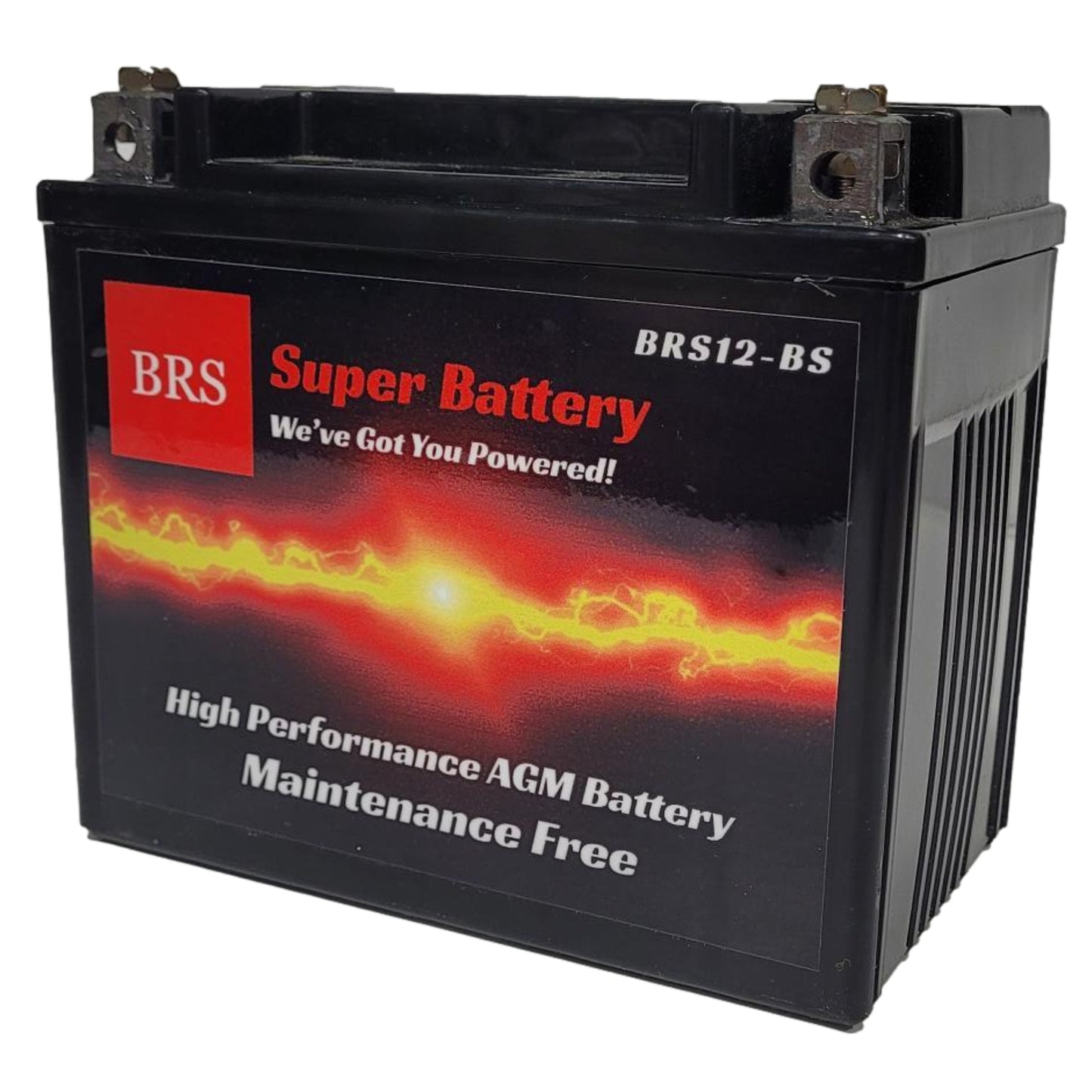 High Performance BRS12-BS 2 Year Warranty & Smart Charger / Maintainer Combo Bundle Kit 12v Sealed AGM PowerSports Battery