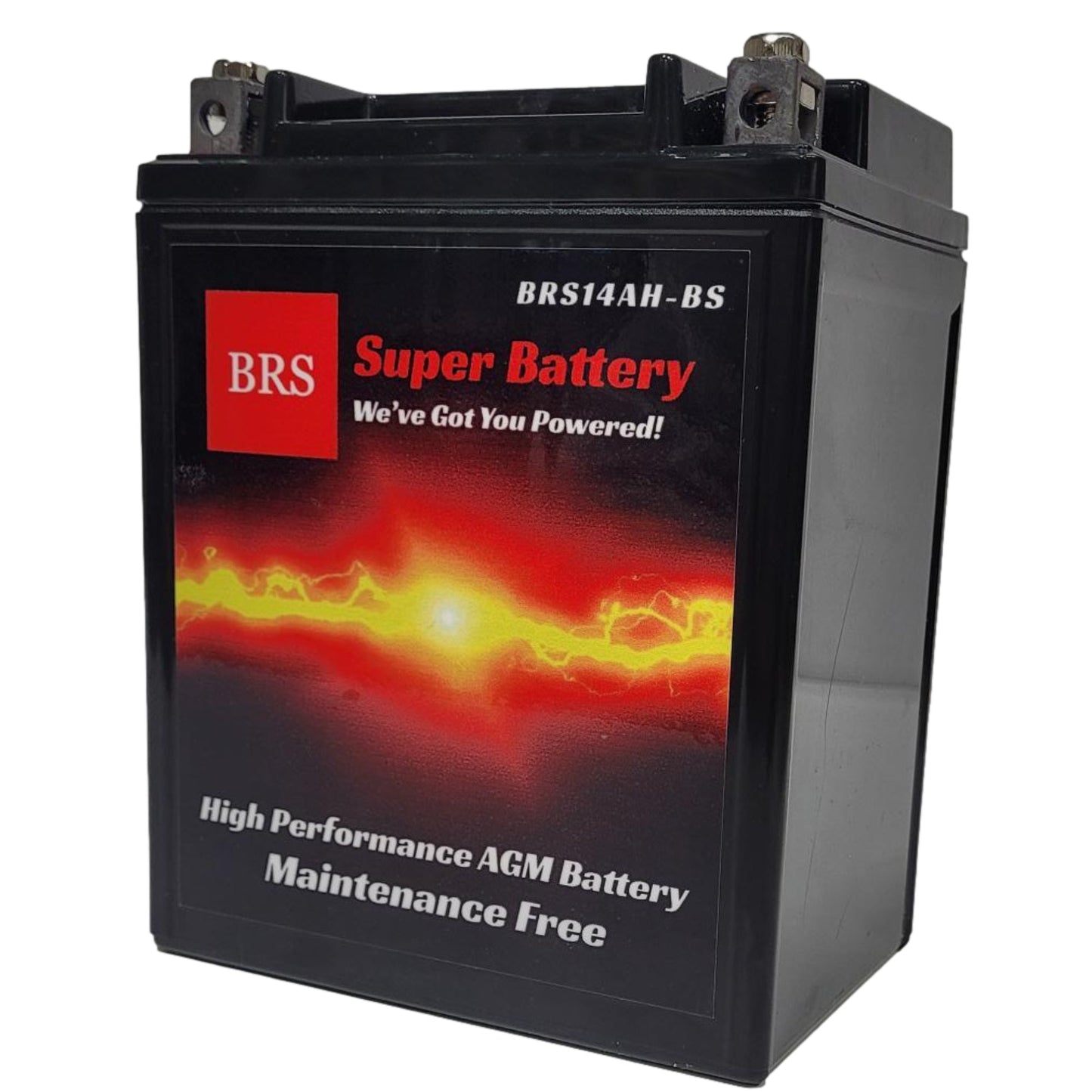 BRS14AH-BS 30 Day Warranty Battery & Smart Charger / Maintainer Combo Bundle Kit