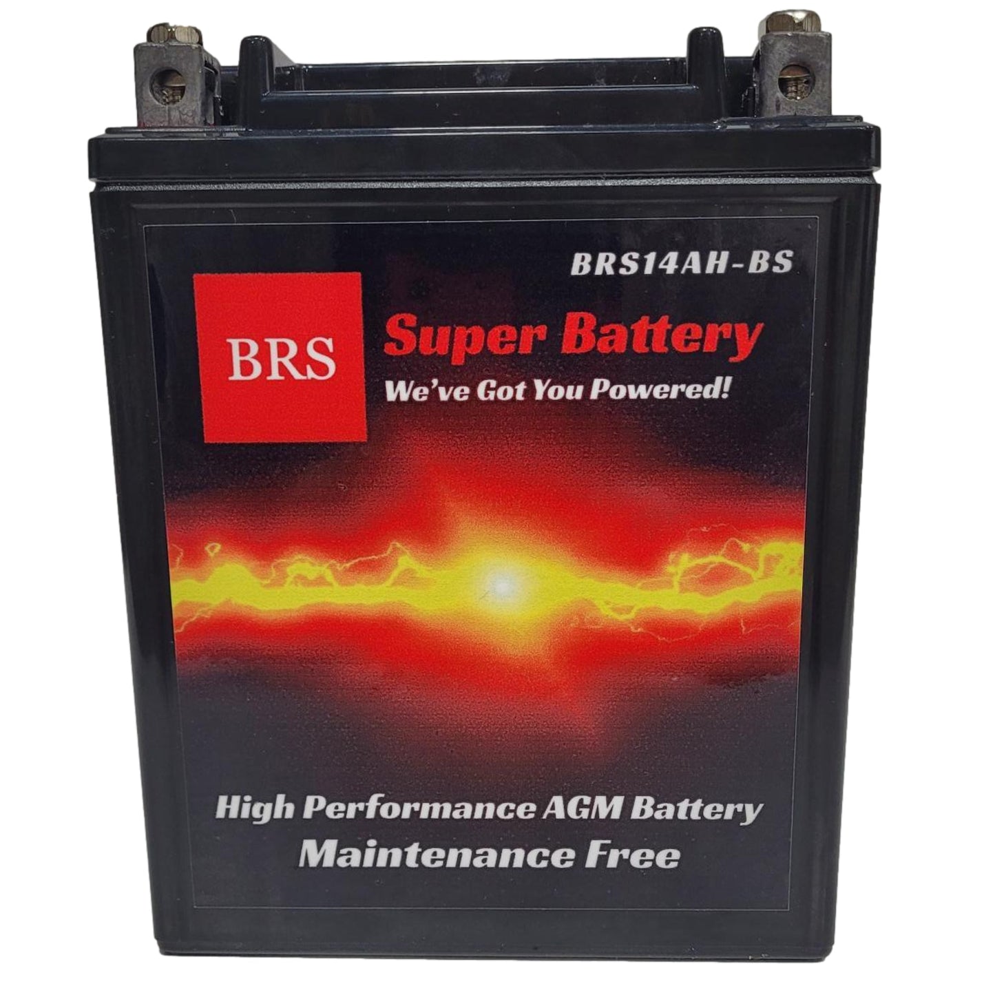 BRS14AH-BS 30 Day Warranty Battery & Smart Charger / Maintainer Combo Bundle Kit