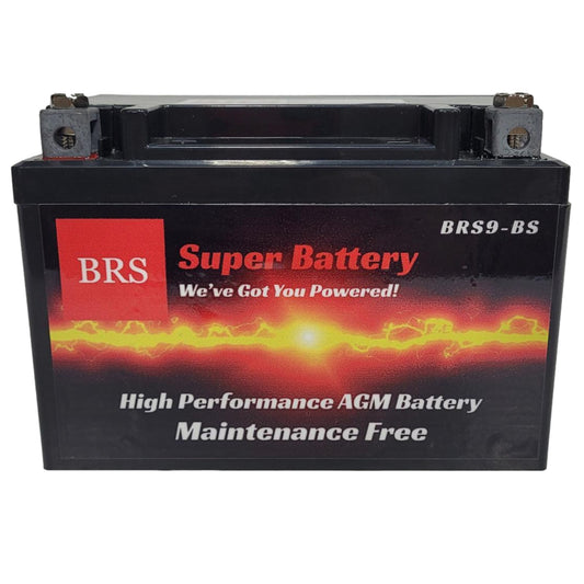 BRS9-BS 12v 9AH 135CCA 30 Day Warranty