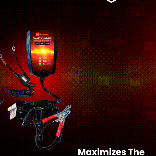 BRS Super Charger BRS612 - 6V/12V Trickle Charger - Battery Maintainer & Rejuvenator