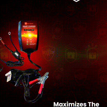 BRS Super Charger BRS612 - 6V/12V Trickle Charger - Battery Maintainer & Rejuvenator