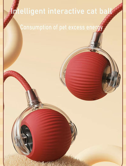 Vibrating Bouncing Ball – Interactive Toy for Cats & Dogs