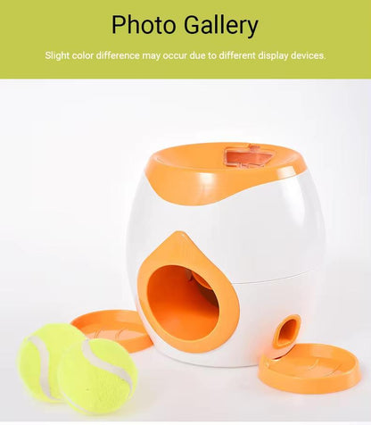 Interactive Dog Treat Dispenser – Smart Feeder with Ball