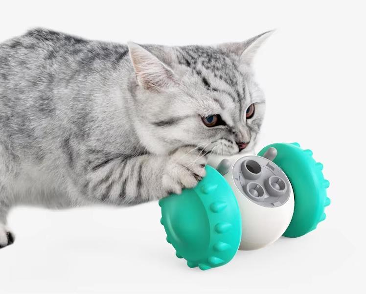 Interactive Robot Slow Feeder Toy – For Dogs & Cats