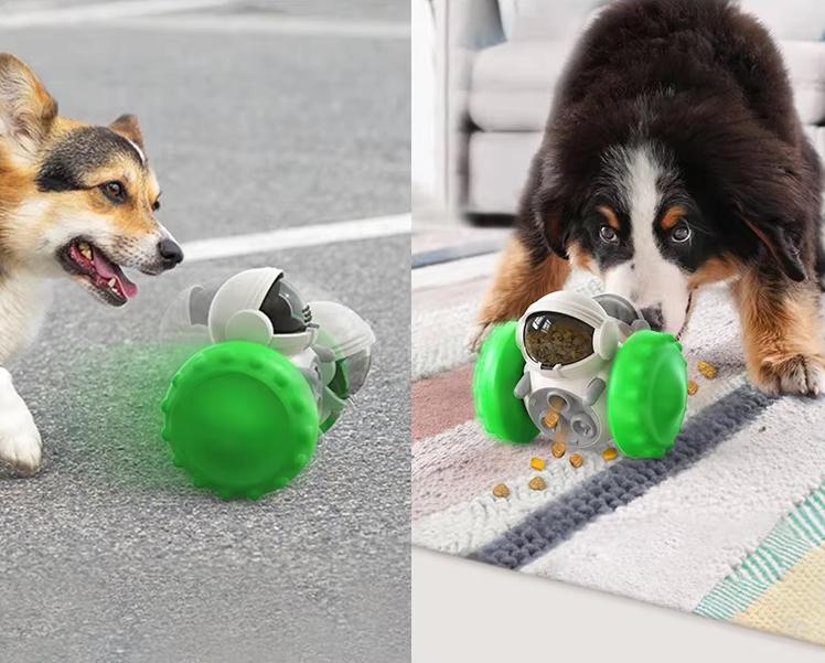 Interactive Robot Slow Feeder Toy – For Dogs & Cats