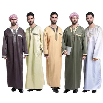 Eid Ramadan ArabKaftan Jalabiya for Men Arab Dubai Middle Eastern Men's Moroccan Men's Jalabiya