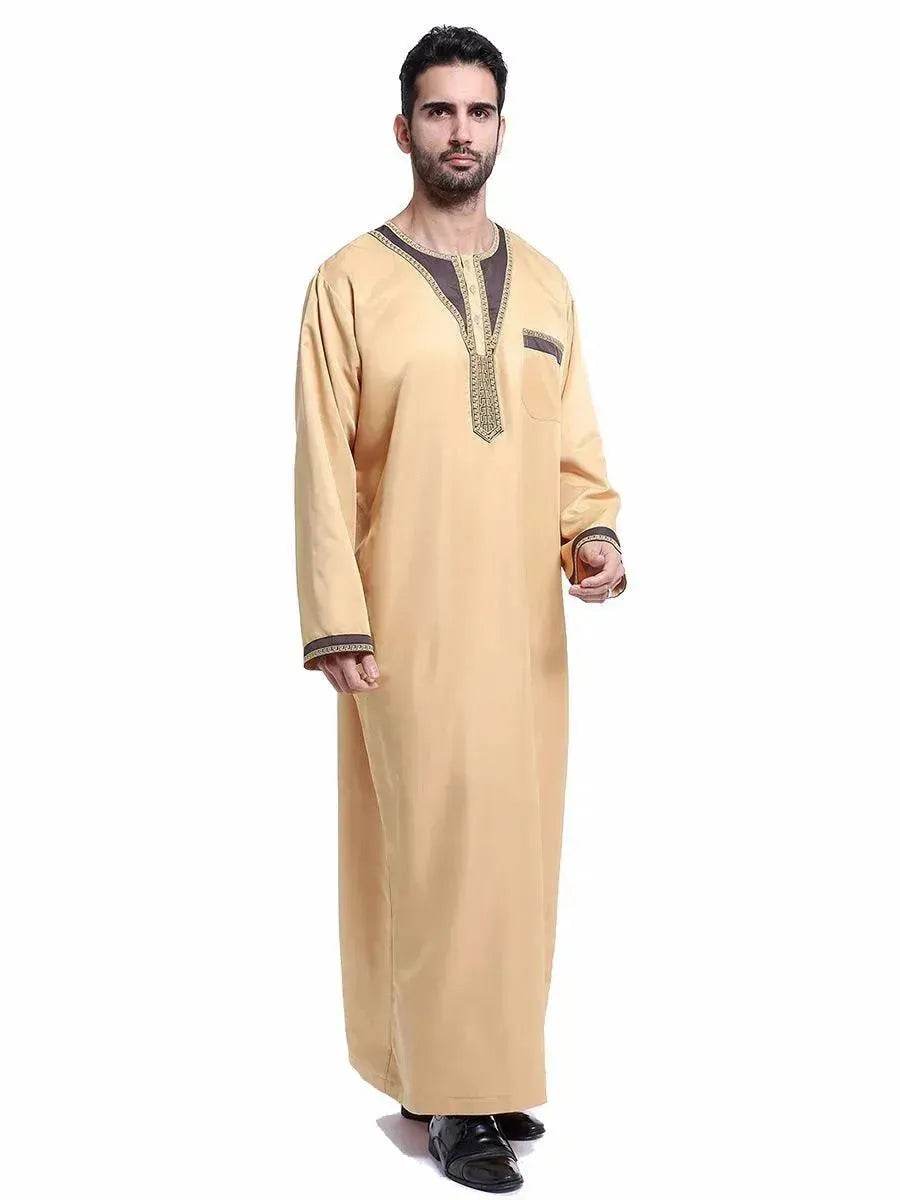 Eid Ramadan ArabKaftan Jalabiya for Men Arab Dubai Middle Eastern Men's Moroccan Men's Jalabiya