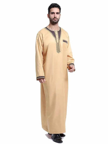 Eid Ramadan ArabKaftan Jalabiya for Men Arab Dubai Middle Eastern Men's Moroccan Men's Jalabiya