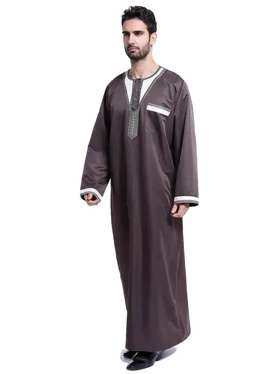 Eid Ramadan ArabKaftan Jalabiya for Men Arab Dubai Middle Eastern Men's Moroccan Men's Jalabiya
