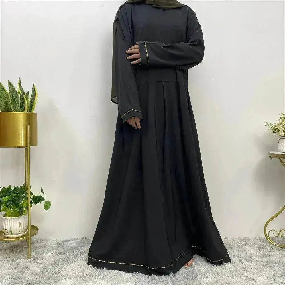 European And American Large Size Arab  Dress
