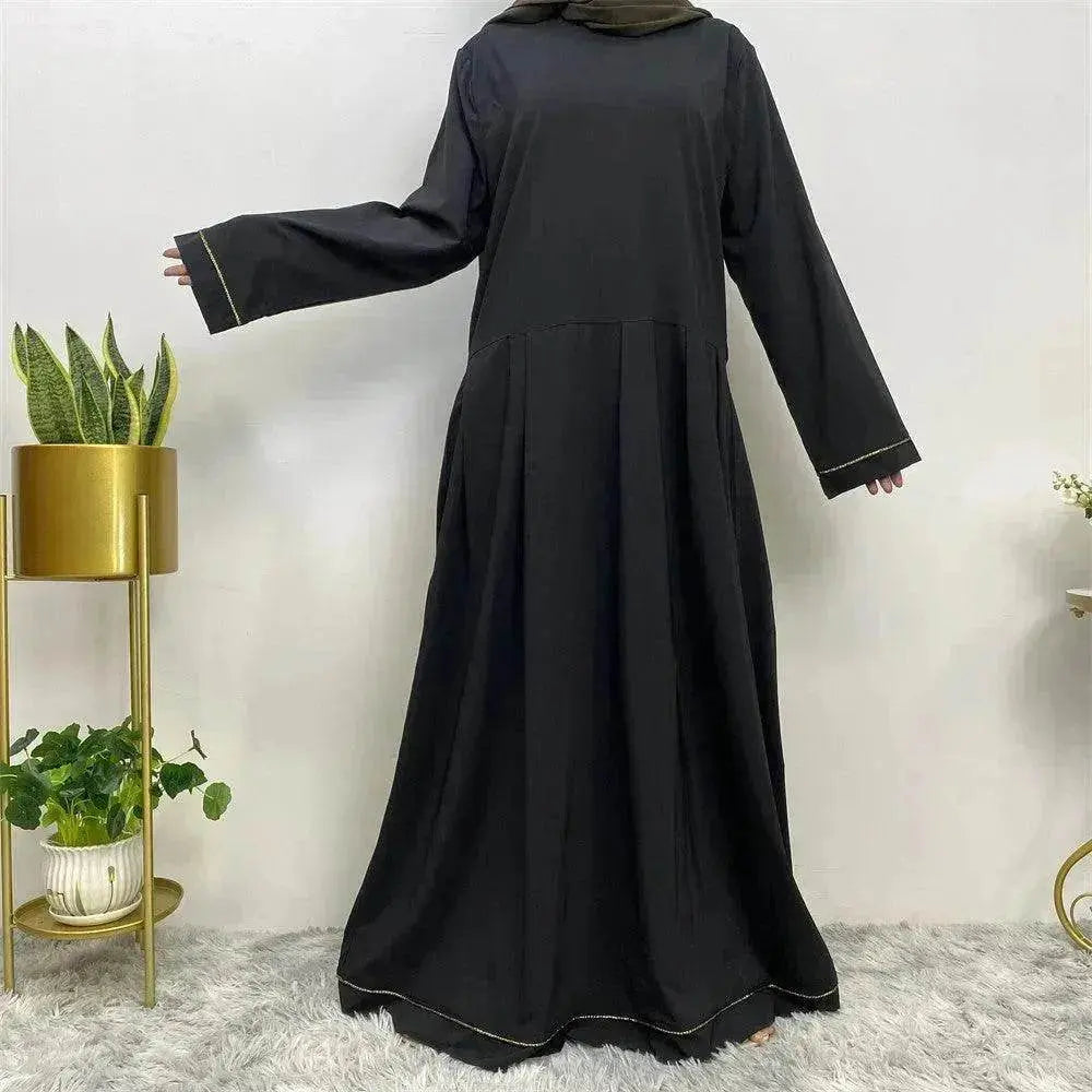 European And American Large Size Arab  Dress