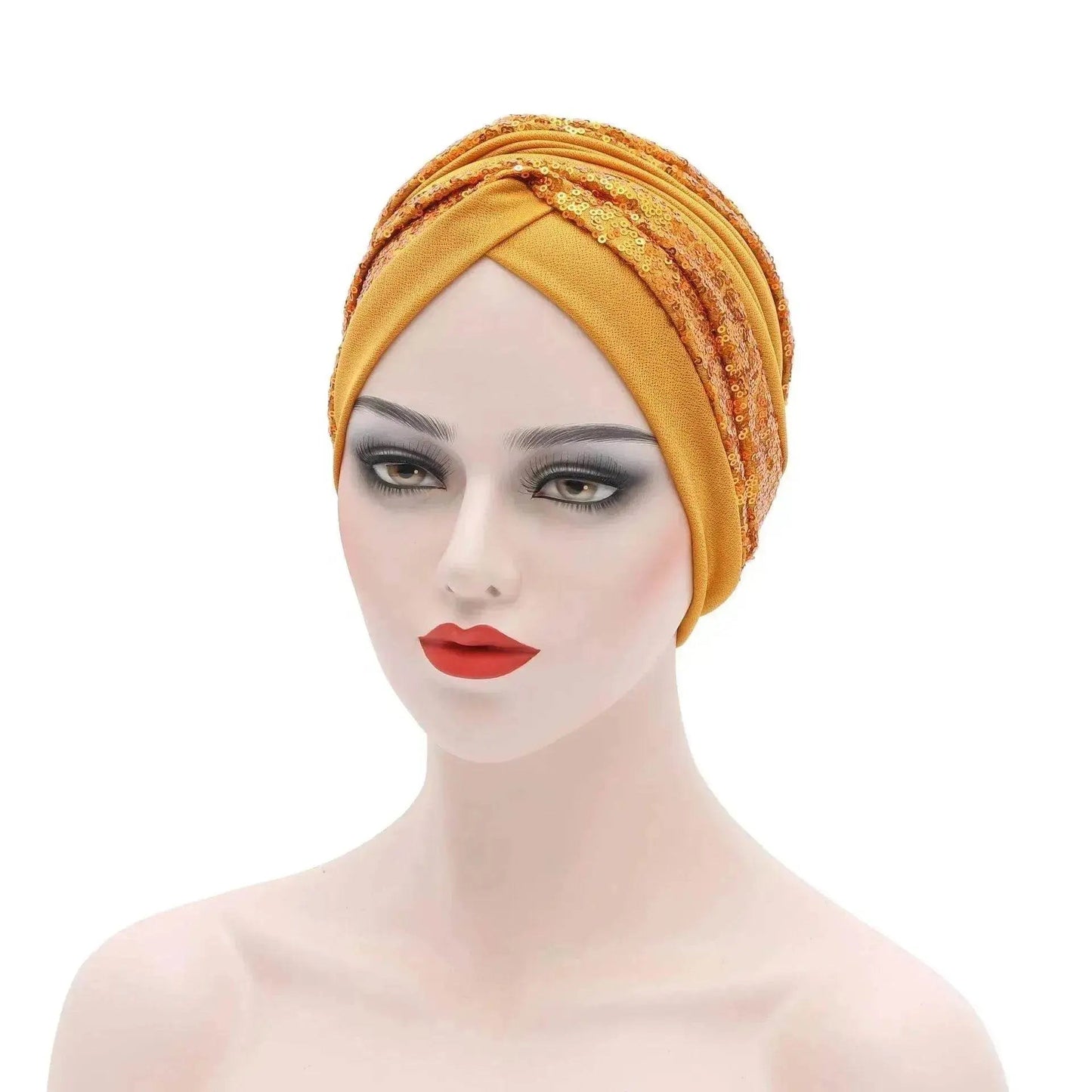 Garbled Cloth Sequined African Baotou Arab  Hat