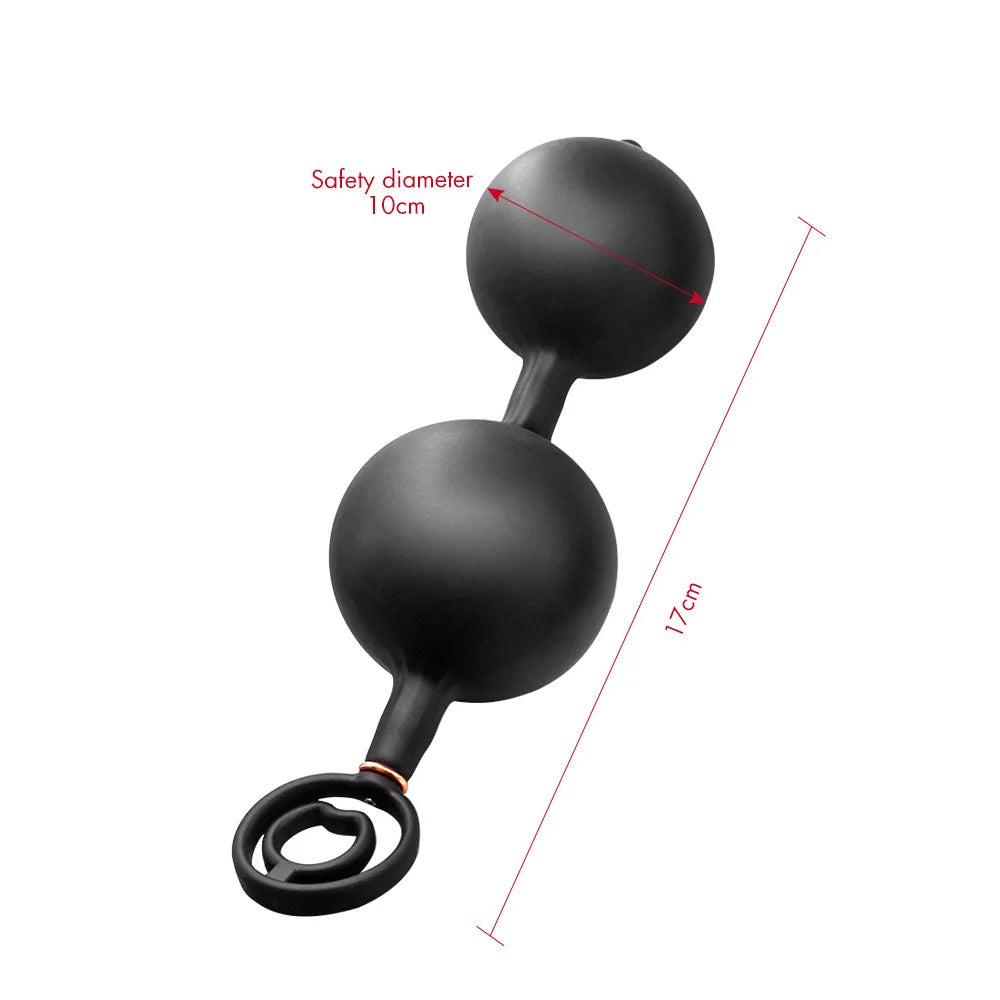 11 Models Hidden Homemade Ass Intruder XXL Anal Beads Huge Inflatable Butt Plug for Mens