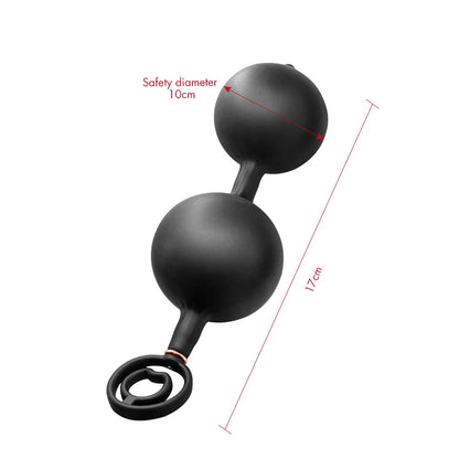 11 Models Hidden Homemade Ass Intruder XXL Anal Beads Huge Inflatable Butt Plug for Mens