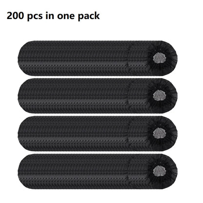 200 Packs of Microphone Covers Disposable Individually Wrapped Disposable Protective for Most Mic