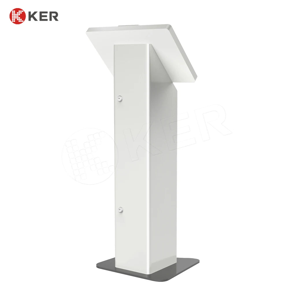 Hot Selling 18.5 Inch Android 10/11/12/13 Touchscreen SDK Barcode Reader Floor Standing Self Service Payment Print Ticket Kiosk