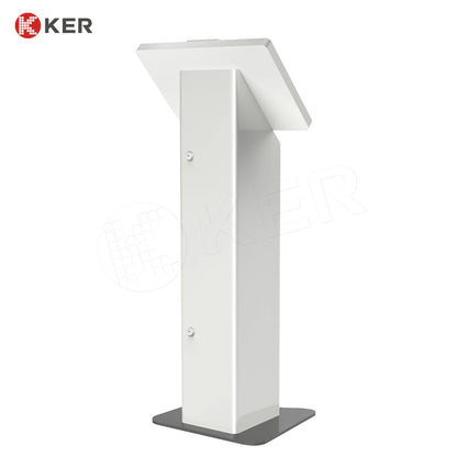 Hot Selling 18.5 Inch Android 10/11/12/13 Touchscreen SDK Barcode Reader Floor Standing Self Service Payment Print Ticket Kiosk