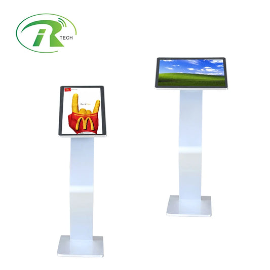 LOGO OEM ODM 21.5 23.6 27 32 43 49 55 Inch Indoor Interactive Information Digital Kiosk Android Smart Video Touch Screen Kiosk