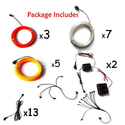 EL Suits New Fashion LED/EL Clothes Luminous Costumes Glow Dance Supplies Light Clothing Men For Holiday DIY Decoration Hot Sale