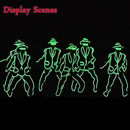 EL Suits New Fashion LED/EL Clothes Luminous Costumes Glow Dance Supplies Light Clothing Men For Holiday DIY Decoration Hot Sale