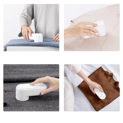 Stock Original Xiaomi Mijia Portable Lint Remover With 3pcs Replace Cutter Heads Hair Ball Trimmer Sweater Remover Motor Trimmer