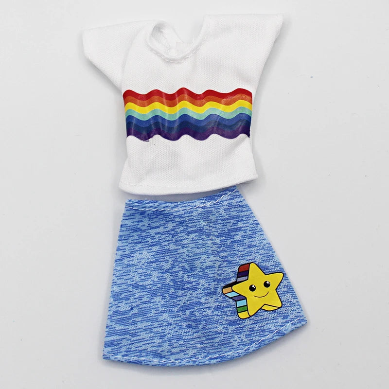 1/6 Doll Skirt Fashion Casual Wear Handmade Girl Clothes for Barbies Accessories DIY Toys Baby Gift