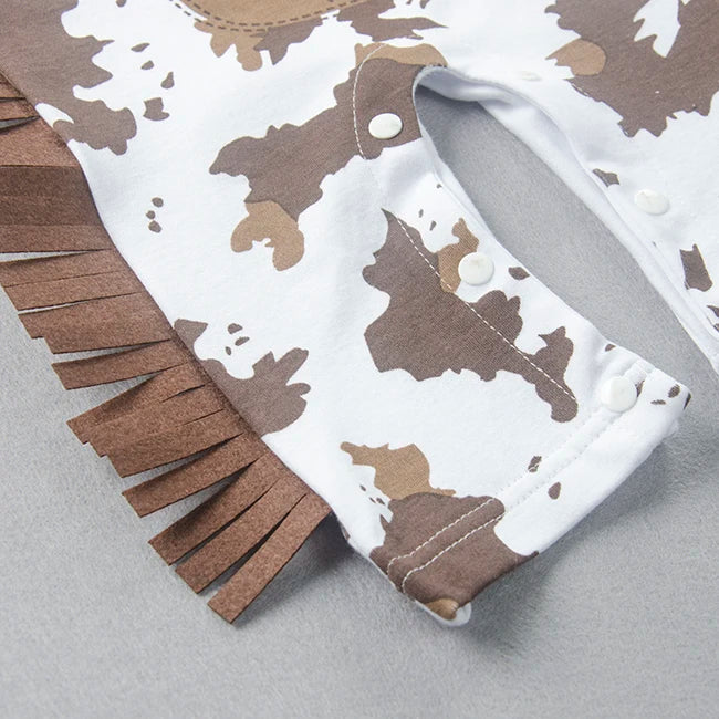 Cowboy Cow Boy Costume Rompers for Baby Boys Toddler Infant Halloween Christmas Birthday Party Cosplay Fancy Dress