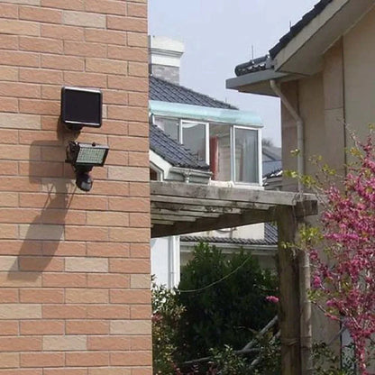 Projecteur avec capteur de corps solaire à infrarouge, 60 LED, Anti-vol, éclairage pour allée, Villa, Garage