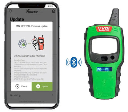 Xhorse VVDI Mini Key Tool Programmateur de clé à distance Version mondiale Possibilité de choisir la puce Super XNDS00EN ID48 Chip 4D 4C Chip