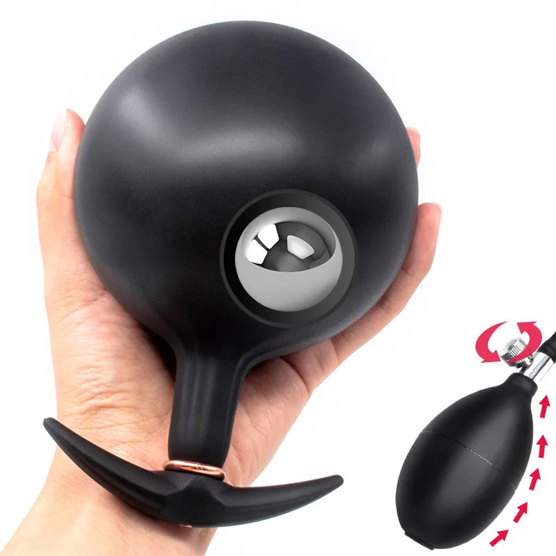 11 Models Hidden Homemade Ass Intruder XXL Anal Beads Huge Inflatable Butt Plug for Mens
