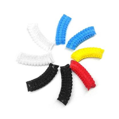 200 Packs of Microphone Covers Disposable Individually Wrapped Disposable Protective for Most Mic