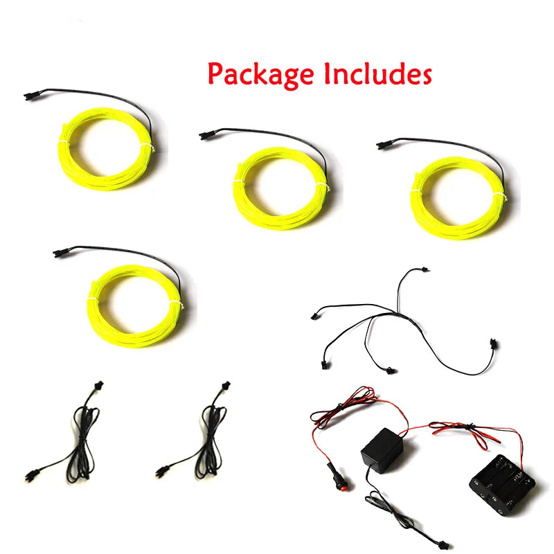 EL Suits New Fashion LED/EL Clothes Luminous Costumes Glow Dance Supplies Light Clothing Men For Holiday DIY Decoration Hot Sale