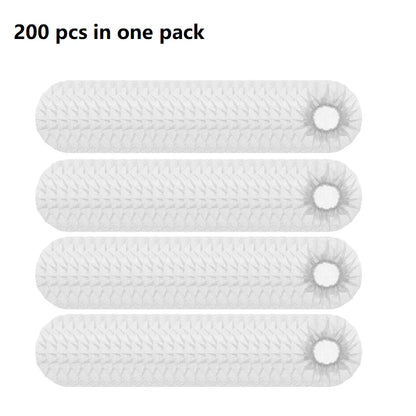 200 Packs of Microphone Covers Disposable Individually Wrapped Disposable Protective for Most Mic