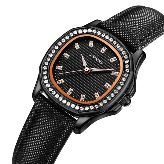 Quartz Watches for Women Wholesale Waterproof Watch Collection for Modern Gentlewoman Leather Watch Strap Relojes Hombre