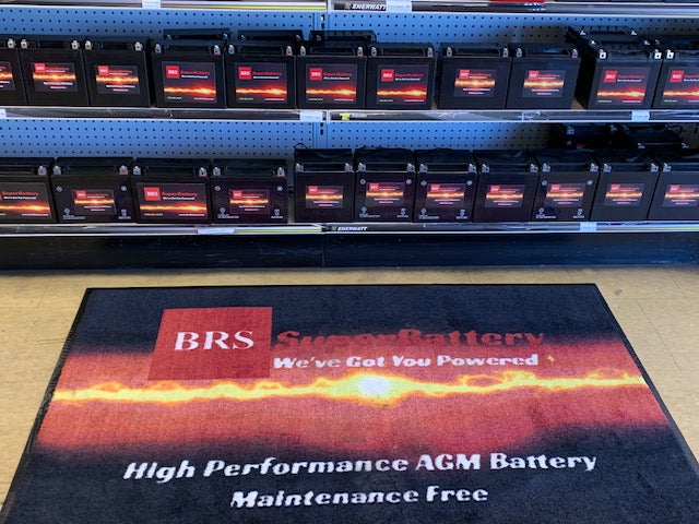 Super Charged BRS12-BS 12v Sealed AGM PowerSport 2 Year Warranty