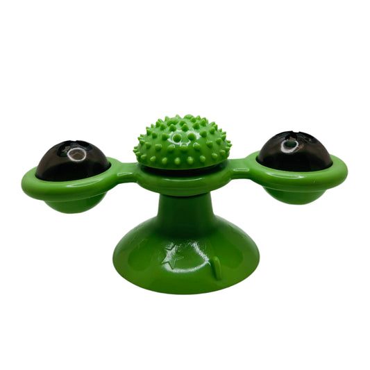 Rotating Cat Windmill Toy – Suction Cup Interactive Play