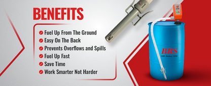 45 Gallon Drum Barrel Pump - Pumpmatic Super Drum Pump