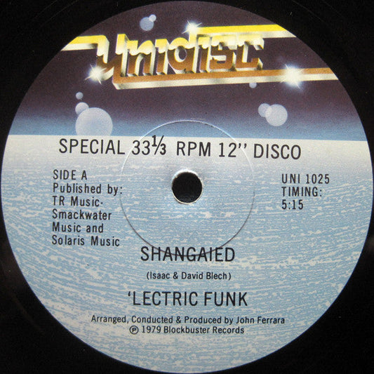 'Lectric Funk / Shanghaied / Sweet Sensations - LP Used 12"